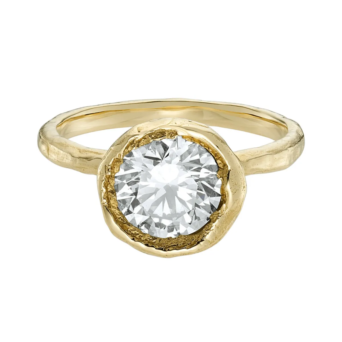 Tomfoolery tf Exclusive Round Lab Diamond Ring Discount