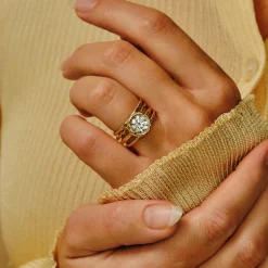 Tomfoolery tf Exclusive Round Lab Diamond Ring Discount