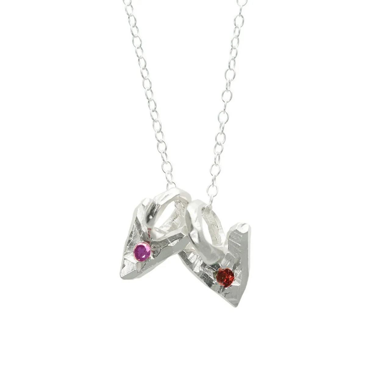 Tomfoolery Tf Exclusive Twin Hearts Pendant Online