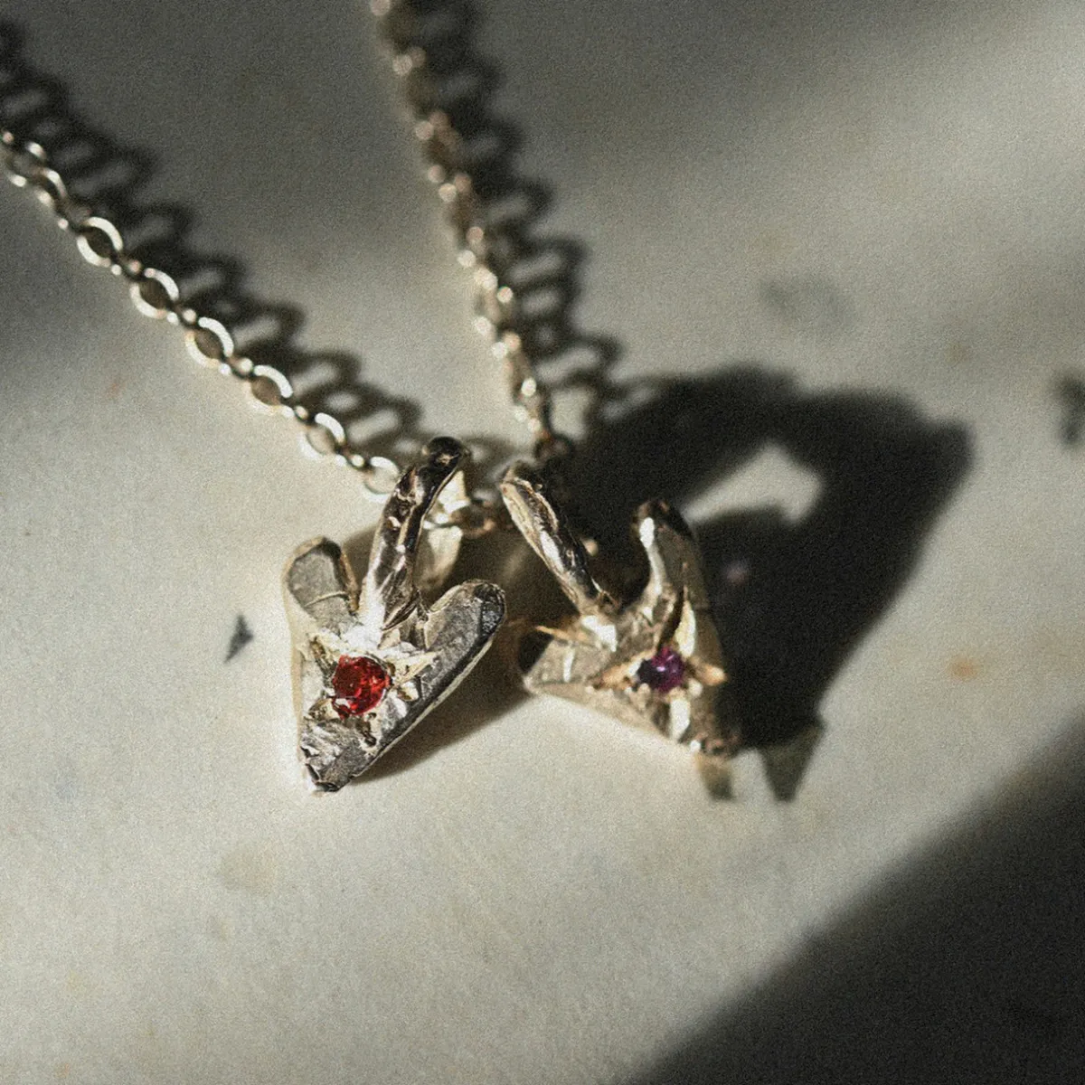 Tomfoolery Tf Exclusive Twin Hearts Pendant Online