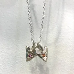 Tomfoolery Tf Exclusive Twin Hearts Pendant Online