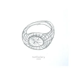 Tomfoolery The Beam Art Ring New