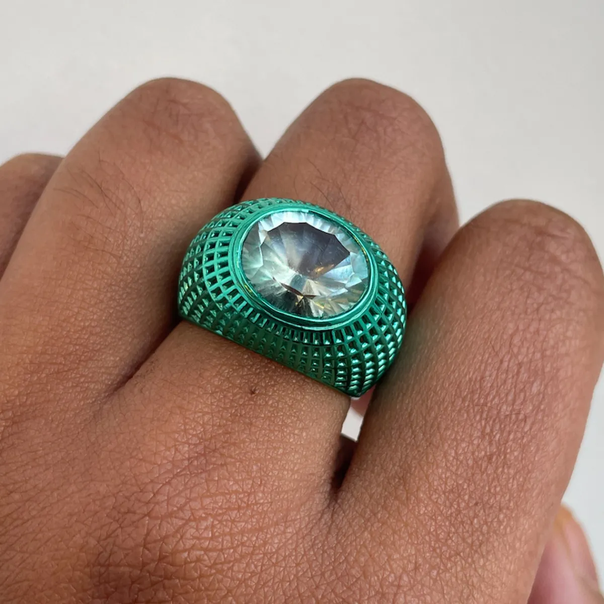 Tomfoolery The Beam Art Ring New