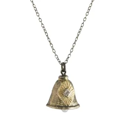 Tomfoolery ‘The Bells We Heard In Paris’ Diamond, Blue Sapphire & Pearl Pendant Hot