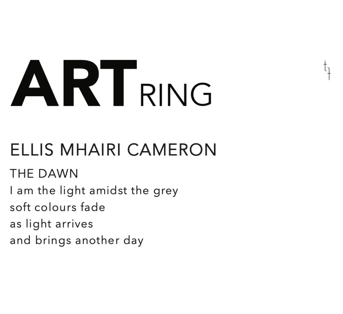 Tomfoolery The Dawn Art Ring Online