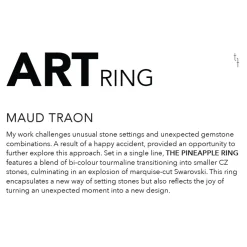 Tomfoolery The Pineapple Art Ring Sale