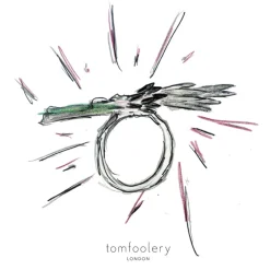 Tomfoolery The Pineapple Art Ring Sale