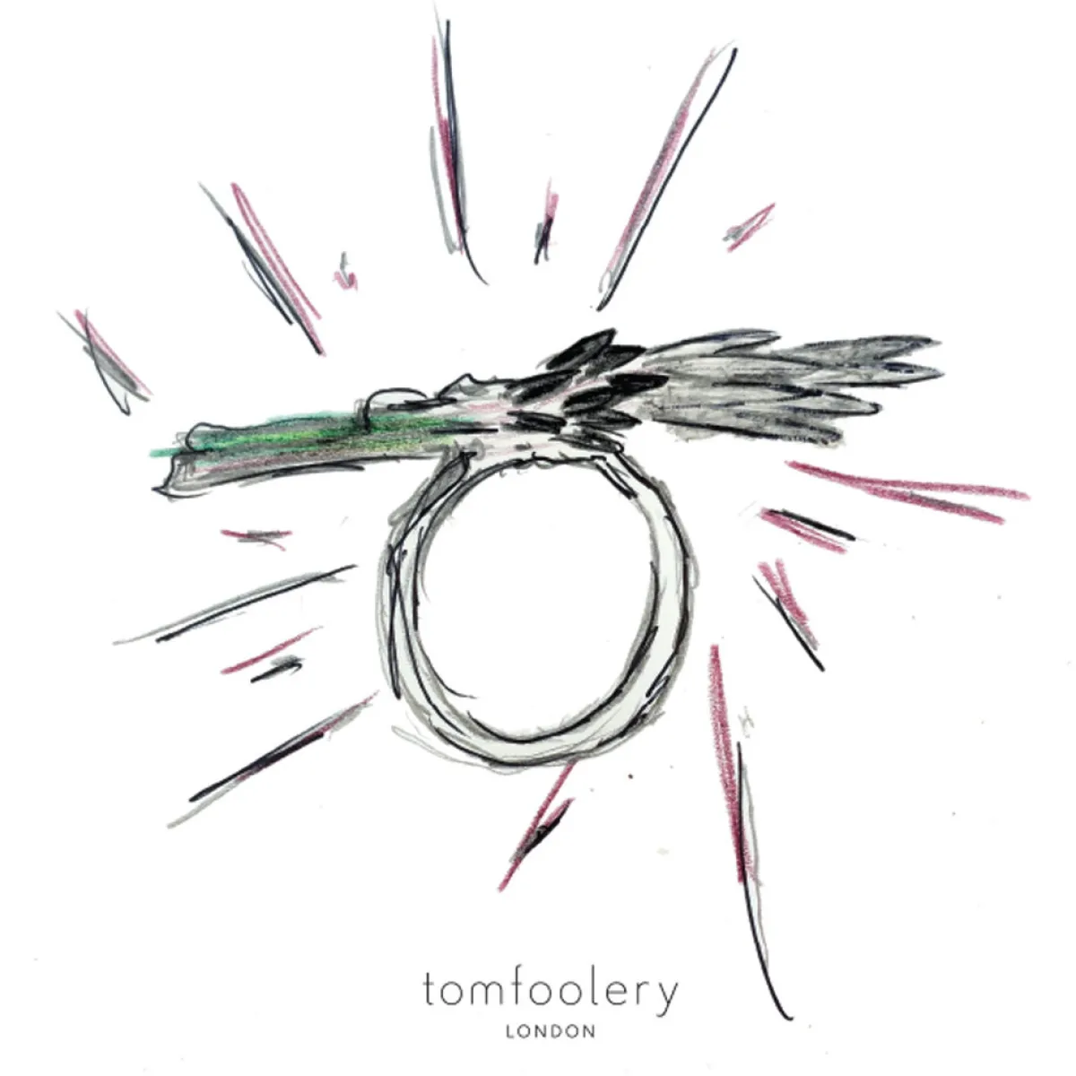 Tomfoolery The Pineapple Art Ring Sale