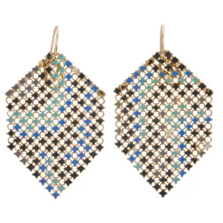 Tomfoolery Tidepool Mesh Drop Earrings Sale