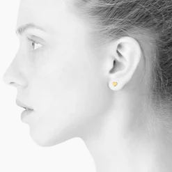 Tomfoolery Tiny Heart Studs Sale