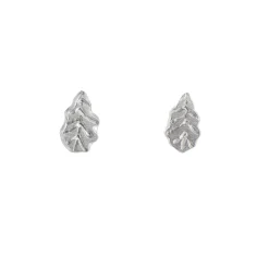 Tomfoolery Tiny Leaf Studs Fashion