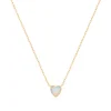 Tomfoolery Tiny Opal Heart Pendant Sale