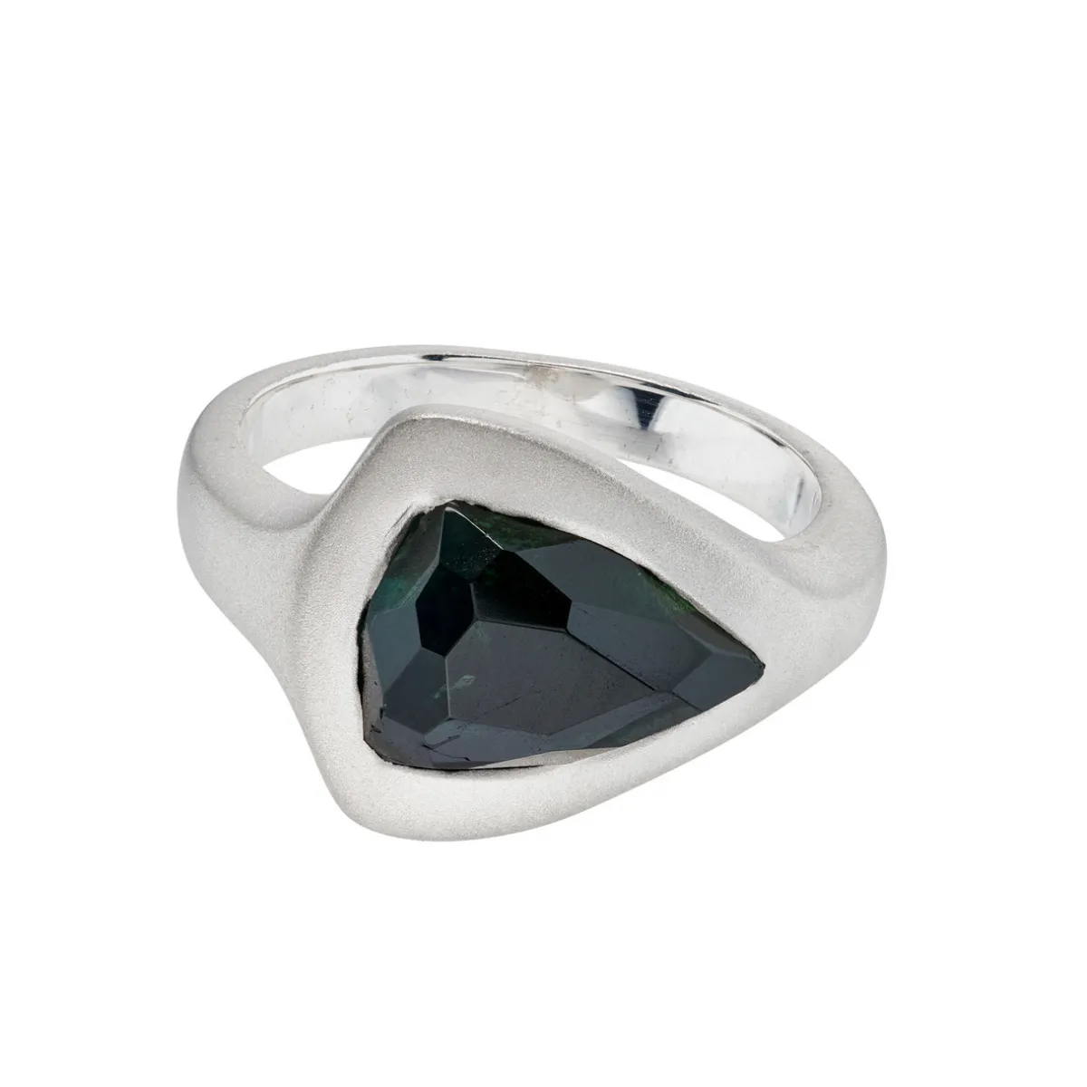 Tomfoolery Tourmaline Curved Ring 0.4 Fashion