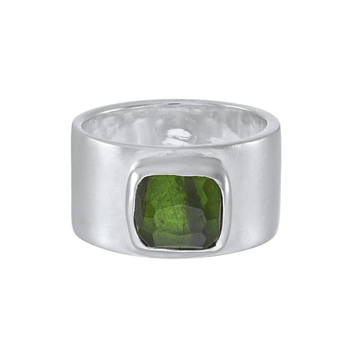 Tomfoolery Tourmaline Wide Ring 0.3 New