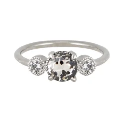 Tomfoolery TRIO White Gold Dalmatian Diamond Ring Discount