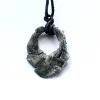 Tomfoolery “Tvaca” Textured Chunky Tin Pendant Discount
