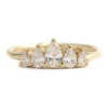 Tomfoolery Unique Pear Diamond Engagement Ring – Five Diamond Ring Hot