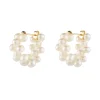 Tomfoolery Venus Shapeshifter Pearl Cluster Hoops Sale