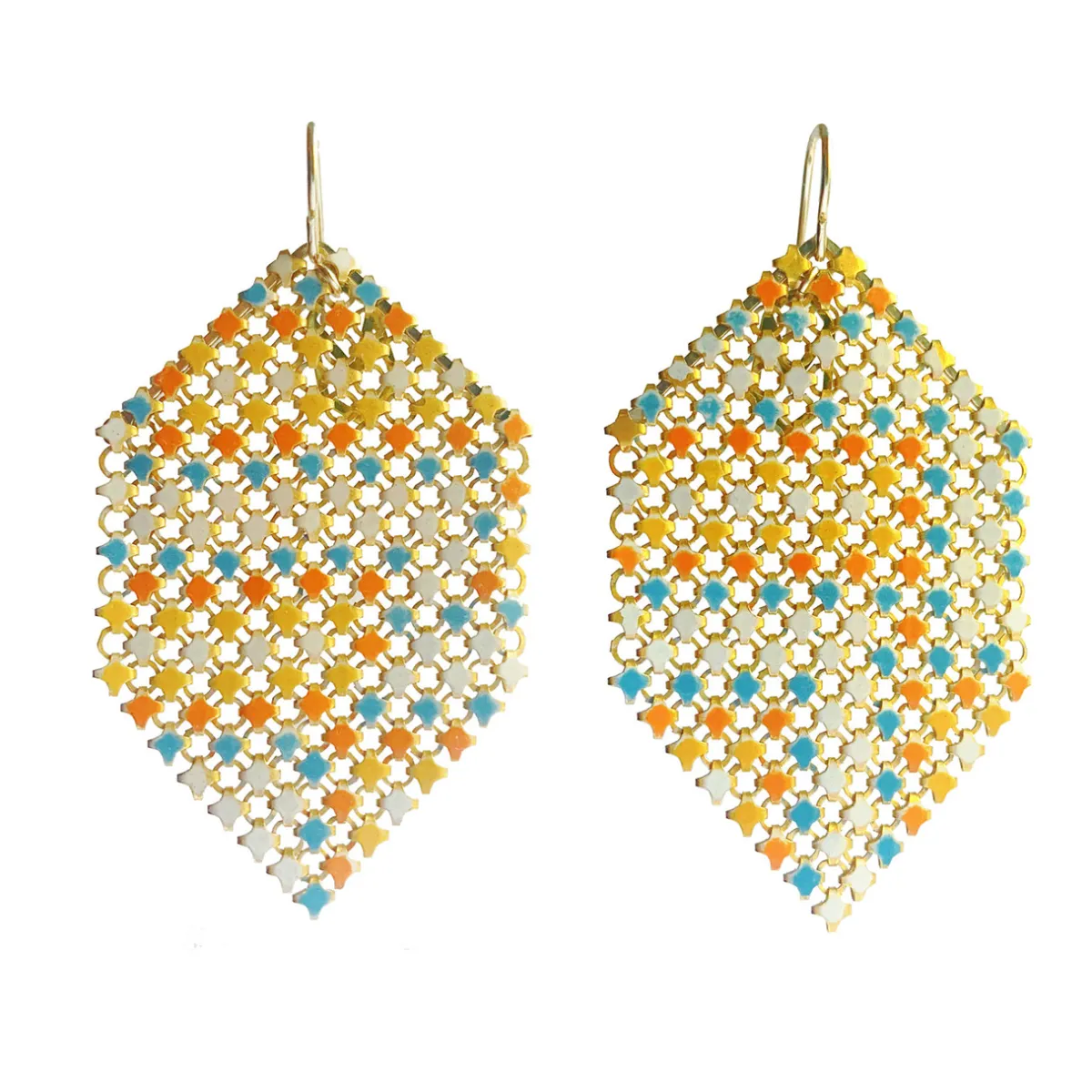 Tomfoolery Verano Mesh Drop Earrings Sale