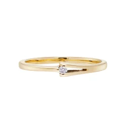 Tomfoolery Vintage Diamond Split Ring New