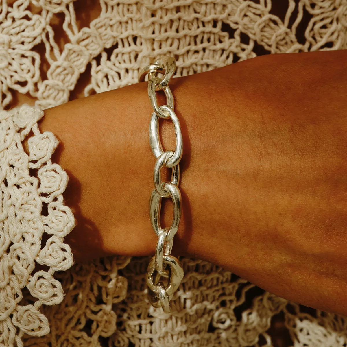 Tomfoolery Violeta Silver Link Bracelet Best