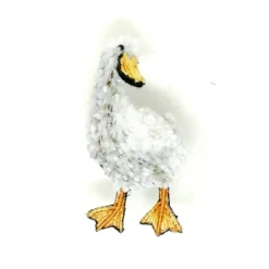 Tomfoolery Waddling Duck Beaded Sequin Brooch Online