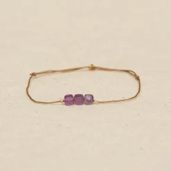 Tomfoolery Warm Triple Gemstone Bracelet Discount