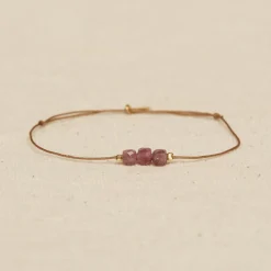 Tomfoolery Warm Triple Gemstone Bracelet Discount