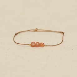 Tomfoolery Warm Triple Gemstone Bracelet Discount