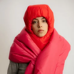 Tomfoolery Water Repellent Padded Hood Red Hot