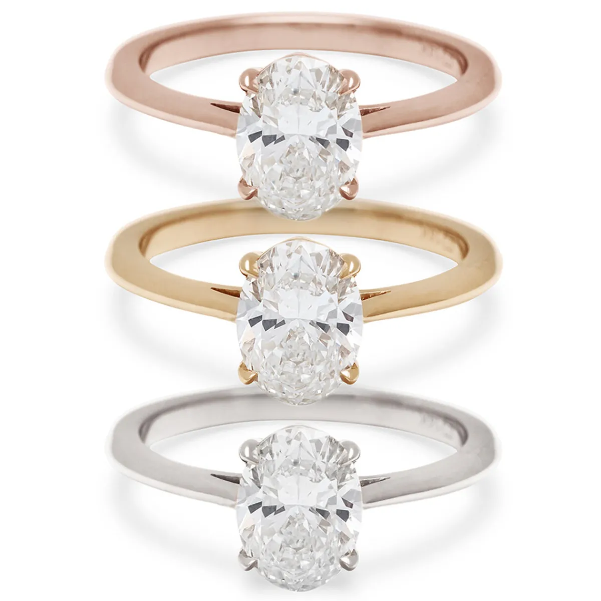 Tomfoolery White Diamond Bea Solitaire Ring Fashion