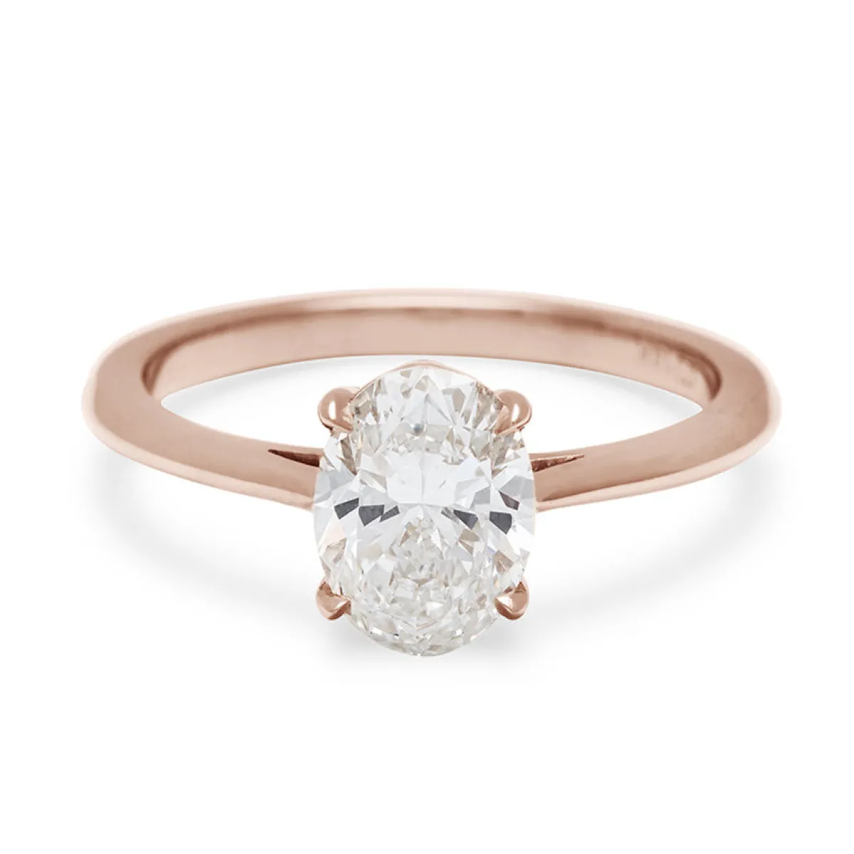 Tomfoolery White Diamond Bea Solitaire Ring Fashion