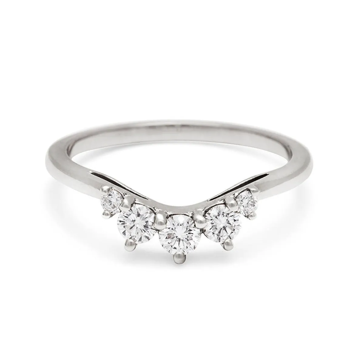 Tomfoolery White Diamond Cosmic Luna Tiara Band Hot