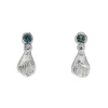 Tomfoolery White Gold & Sapphire Fae Drop Studs Fashion