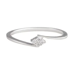 Tomfoolery White Gold Diamond Ring Outlet