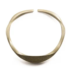 Tomfoolery White Gold Metallic Athena Necklace Sale
