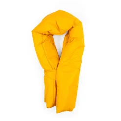 Tomfoolery Wide Padded Scarf Mustard Discount