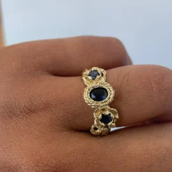 Tomfoolery Wonder Blue Sapphire Ring New