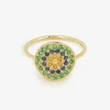 Tomfoolery Yellowstone Sapphire & Emerald Ring Sale