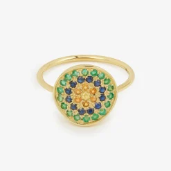 Tomfoolery Yellowstone Sapphire & Emerald Ring Sale