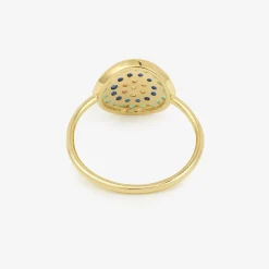 Tomfoolery Yellowstone Sapphire & Emerald Ring Sale