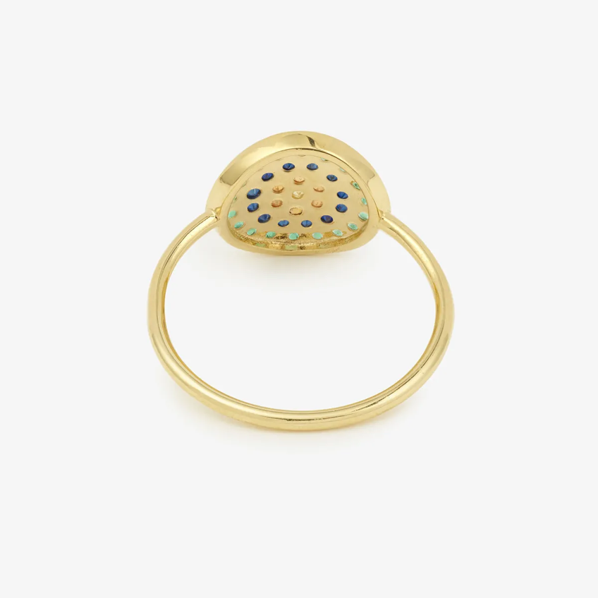Tomfoolery Yellowstone Sapphire & Emerald Ring Sale